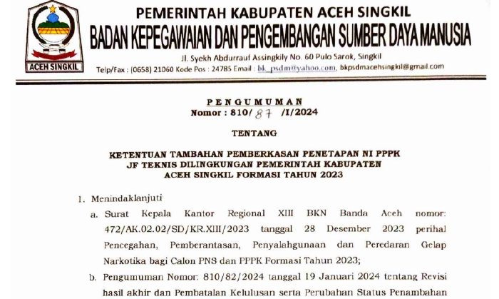 PPPK TEKNIS 2023